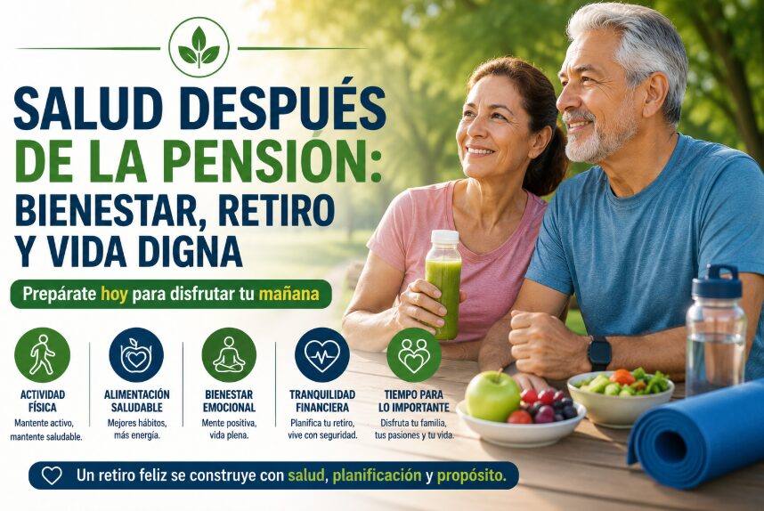 Salud después de la pensión: cómo prepararte para un retiro con bienestar y una vida más digna