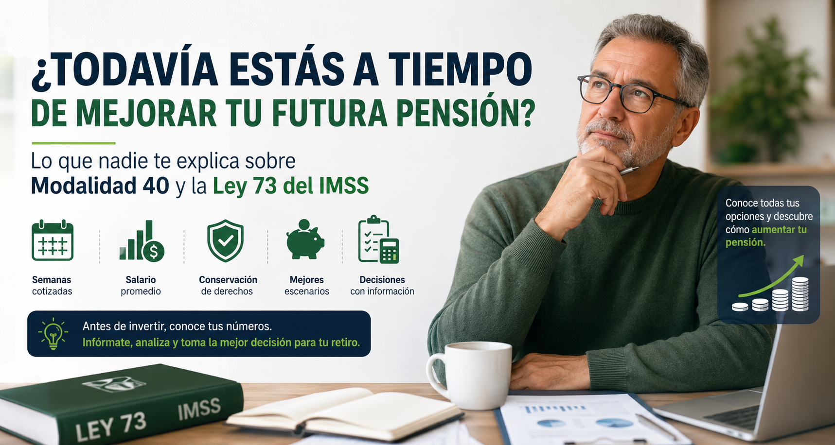 ¿Todavía estás a tiempo de mejorar tu futura pensión? La respuesta podría sorprenderte