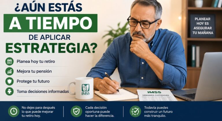 ¿Aún Estás a Tiempo de Aplicar una Estrategia para Mejorar tu Pensión?