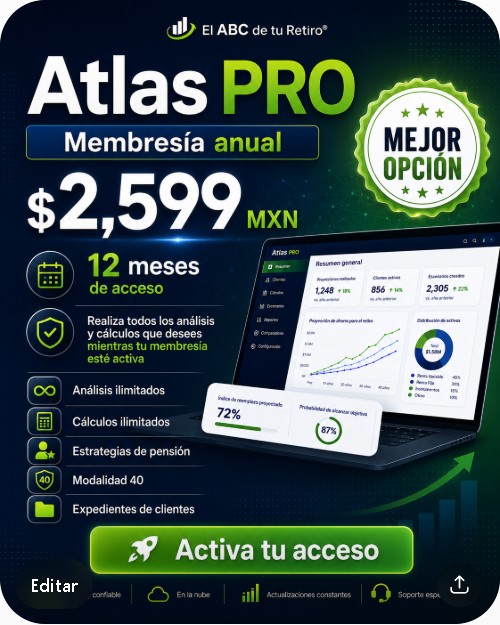 Atlas PRO · Membresía anual