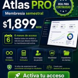Atlas PRO · Membresía semestral