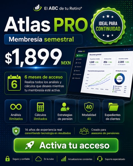 Atlas PRO · Membresía semestral