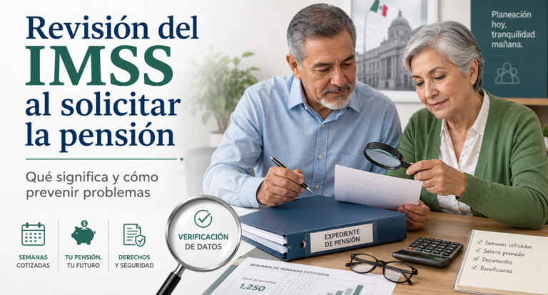 El IMSS Revisó Mi Expediente Al Solicitar La Pensión
