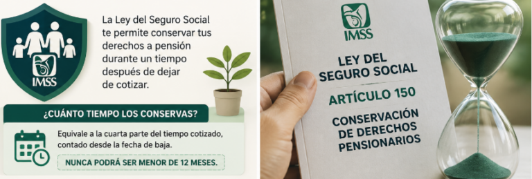 Conservación de Derechos Pensionarios IMSS: Qué Dice el Artículo 150 y Cómo Saber si Aún Puedes Pensionarte