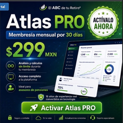 Asesores Atlas PRO · Membresía mensual