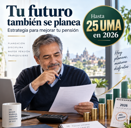 una estrategia bien planeada puede mejorar tu pensión